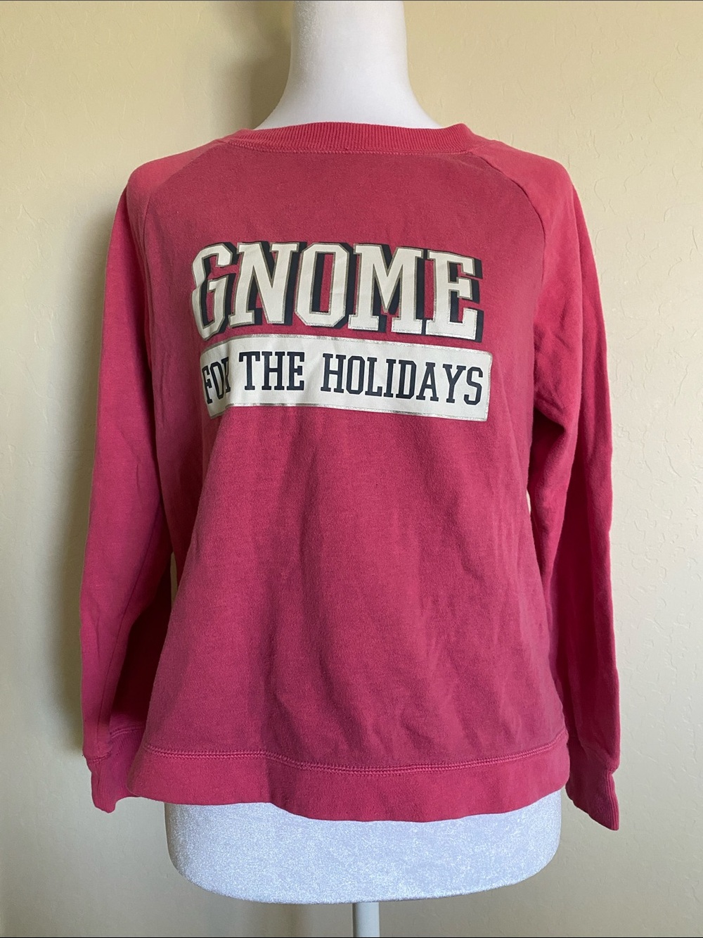 Kid’s Holiday Gnome Sleeping Long Sleeve Shirt